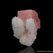 Rhodochrosite with Quartz