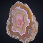 Agate (Laguna) polished nodule