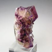 FLUORITE with PHANTOMS, CHALCOPYRITE