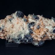 Galena, Quartz, Rhodochrosite, Calcite
