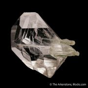 Quartz included with Byssolite