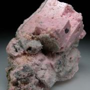 Rhodochrosite after Calcite