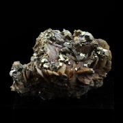 Siderite, Quartz, Pyrite.