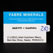 Baryte with Goethite