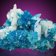 Cavansite  on Stilbite