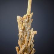 Valentinite crystals on Stibiconite ps after Stibnite