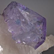 Fluorite on Quartz