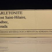 crystalised gemmy CARLETONITE, CALCITE