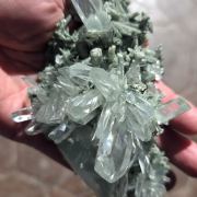 Quartz with Chlorite inclusions