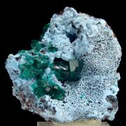 Dioptase, chrysocolla