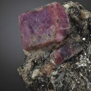 Corundum V. Ruby in Schist