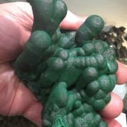 Malachite ( var. stalactitic )