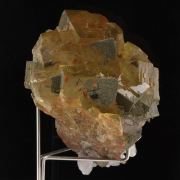 Fluorite, Calcite, Pyrite.