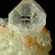 Fluorite on Quartz (older Chinese)