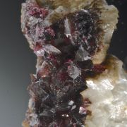 Roselite on Calcite