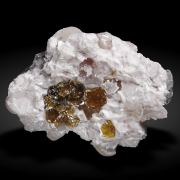 Imayoshiite with Bultfonteinite, Tobermorite (Group) and Andradite