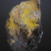 Parsonite with minor Torbernite, Dewindtite?  etc.