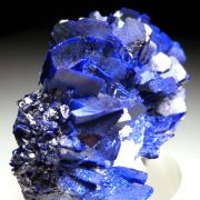 Azurite with Malachite