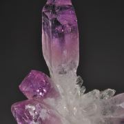 Quartz var. Amethyst - with scepters