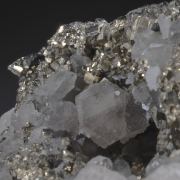 Apatite (Apatite CaF) with Pyrite