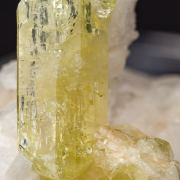Brazilianite on Albite