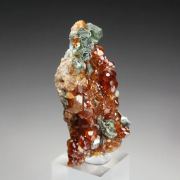 gem GARNET var. HESSONITE, CLINOCHLORE