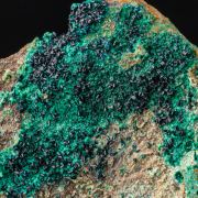 Clinoclase on Cornubite