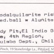 Rodalquilarite with Alunite, Jarosite & Quartz