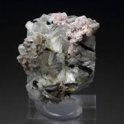 gemmy EPIDIDYMITE, RHODOCHROSITE