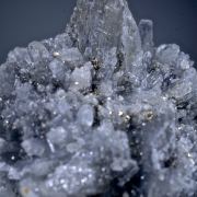 Prehnite - crystallized ball/rosette cluster