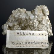 Albite - vintage specimen var. Adularia