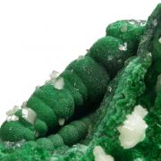 Cerussite, malachite