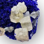 Cerussite, azurite
