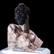 Goethite Spray on Smoky Quartz & Microcline