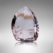 Beryl var. Morganite included by Childrenite (26.70 ct)