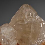 Cerussite on Barite