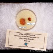 Spessartine Garnet (Rough & Cut set)
