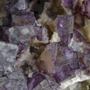 Fluorite with Calcite - classic USA