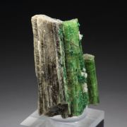 GARNET var. GROSSULAR var. CHROMIAN, DIOPSIDE