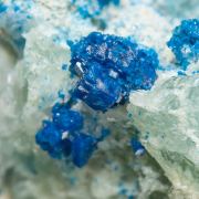 Boleite with Paratacamite and Gypsum