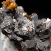 Leadhillite, Cerussite, Anglesite ps. Galena