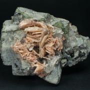 Galena, Baryte, Cerussite, Plumbogummite, Quartz, Wulfenite