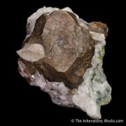 Copper with Tenorite & Calcite