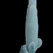 Chrysocolla - stalactitic with Quartz overgrowth