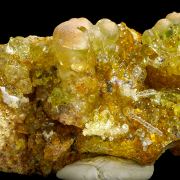 Opal var. hyalite CRAZY FLUORESCENCE