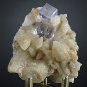 Fluorite with Calcite