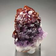 QUARTZ var. AMETHYST with HEMATITE inclusions
