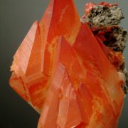 Calcite with Realgar inclusions