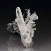 HUBNERITE, QUARTZ