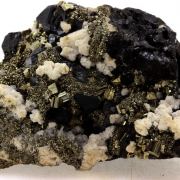 Pyrite + Sphalerite + Dolomite + Calcite + Quartz. 1221.0 ct.